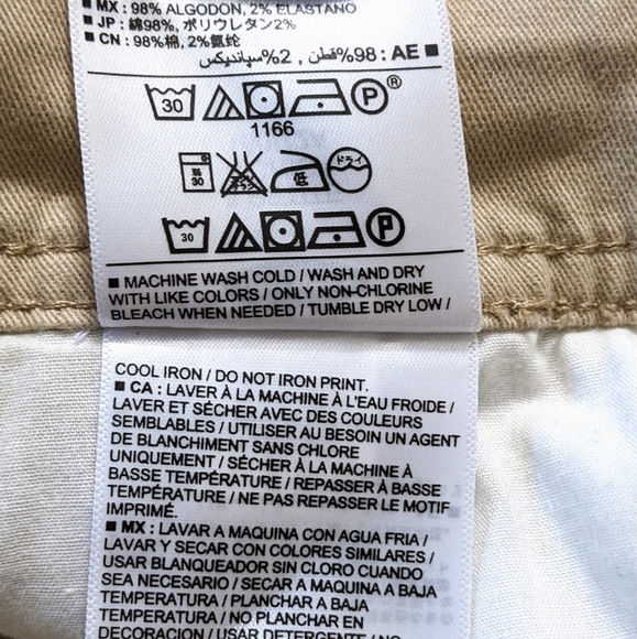 OLD NAVY Flare Khaki Pants, Size 8 Petite in Tan. - Picture 7 of 9
